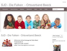 Tablet Screenshot of falken-beeck.net
